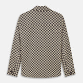 Gingham Check Wool Blend Somerset Overshirt