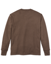 Waffle Knit Henley - Brown