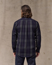 Vintage Wash Alaskan Guide Shirt - Indigo / Faded Black