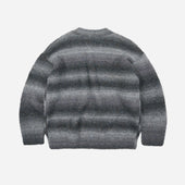 Gradation Boucle Knit Grey Mix
