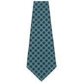 Ancient Madder Silk Bespoke Tie Green