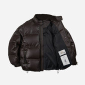 Snowdon Leather Down Jacket