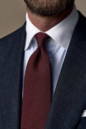 Grenadine Garza Grossa Tie Hand Rolled