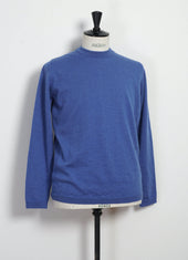 ESKE 30-04-3 | Knitted Crew Neck Sweater | Ice Blue