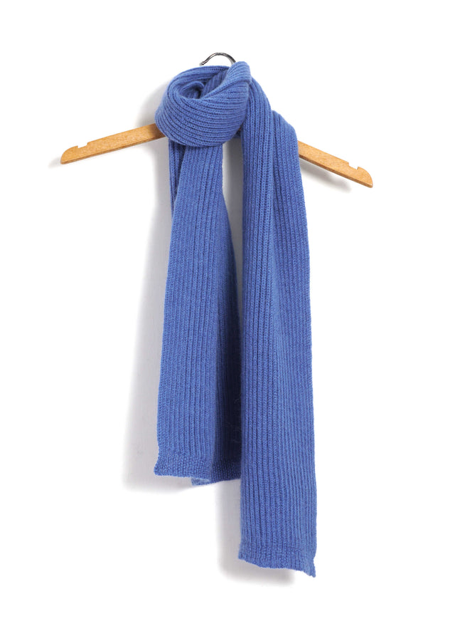 PETTER 30-04-3 | Rib Knit Scarf | Iceblue