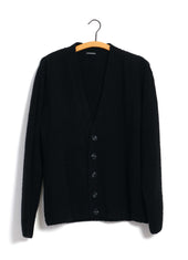 LEANDER 30-08-2 | Classic Cardigan | Black
