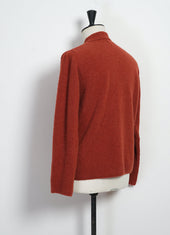 LEANDER 30-08-8 | Classic Cardigan | Rust