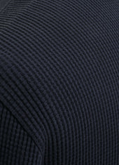 HERMANN 30-114-3 | Long Sleeve Henley | Blue Grey