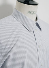 RAYMOND 30-18-5 | Loose Cut Shirt | Grey Stripes
