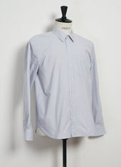 RAYMOND 30-18-5 | Loose Cut Shirt | Grey Stripes