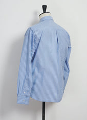 RAYMOND 30-19-3 | Loose Cut Shirt | Blue Stripes