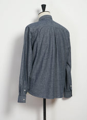 RAYMOND 30-21-4 | Loose Cut Shirt | Indigo Chambray