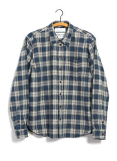 RAYMOND 30-22-3 | Loose Cut Shirt | Blue Checks