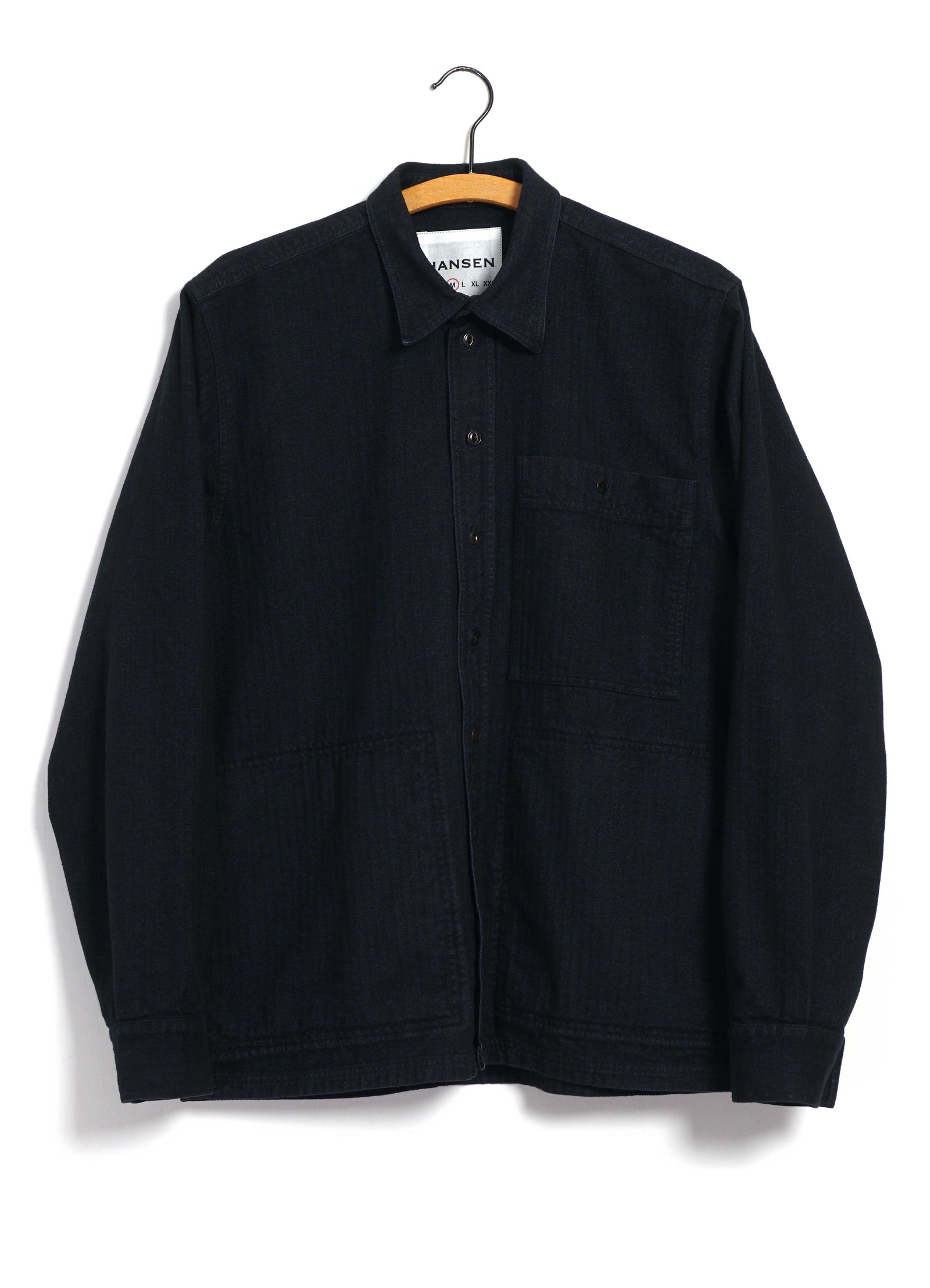 LUKA 30-25-3 | Sturdy Overshirt | Stormy Blue