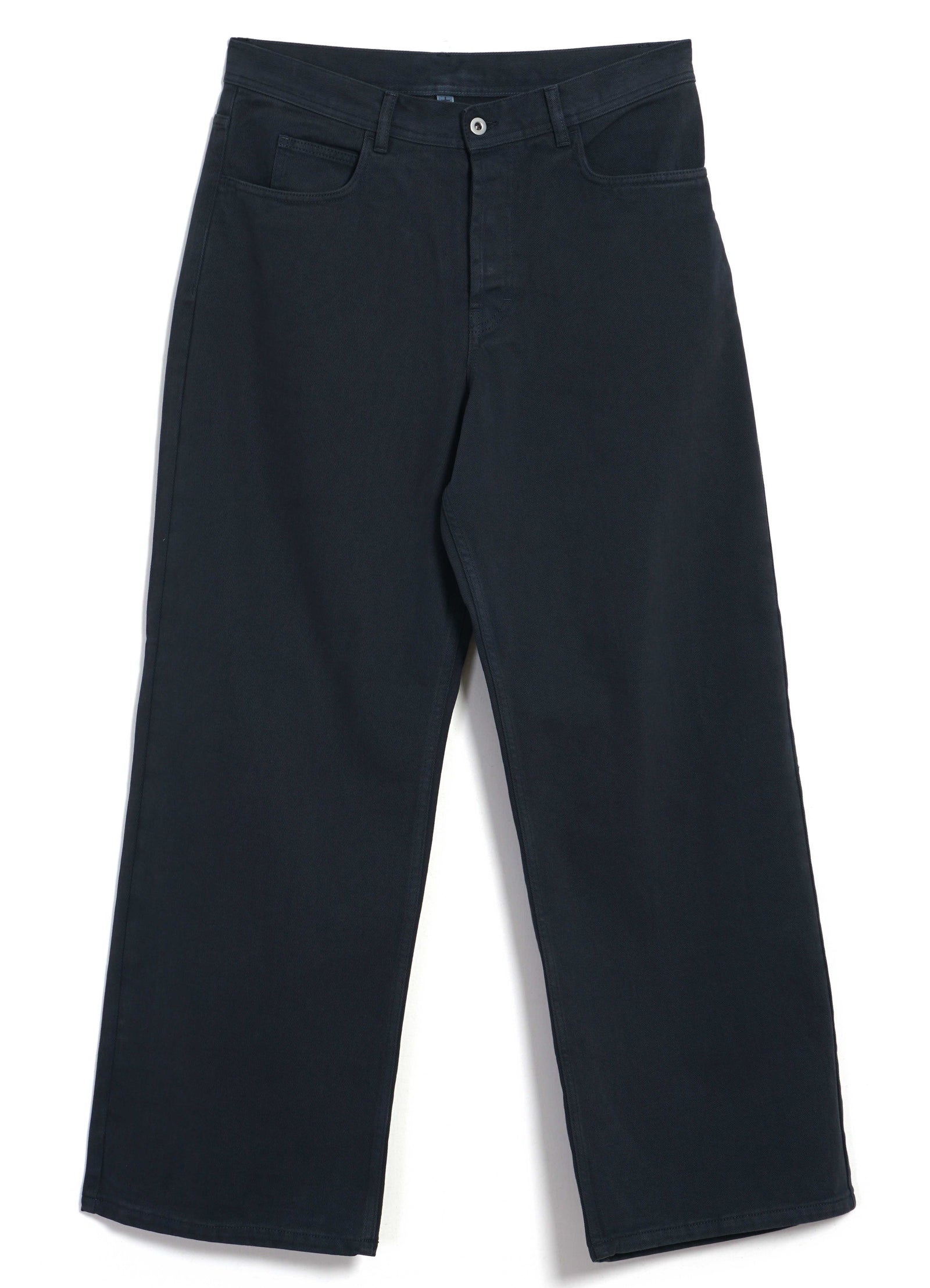 MILAN 30-26-3 | Straight Wide Workwear Trousers | Blue Whale