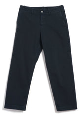 TRYGVE 30-26-3 | Cropped Workwear Trousers | Blue Whale