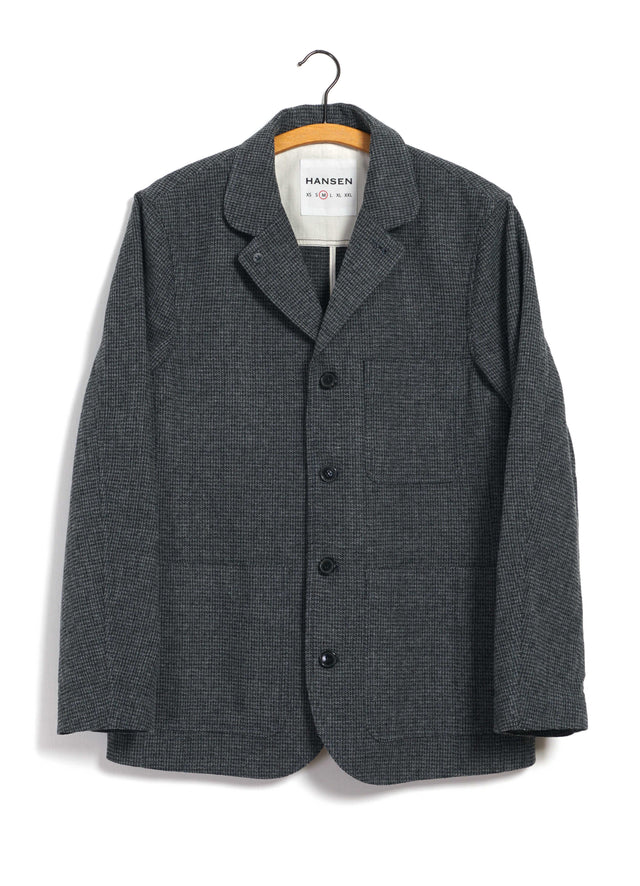 JOSEF 30-29-5 | Easy Four Button Blazer | Broken Grey