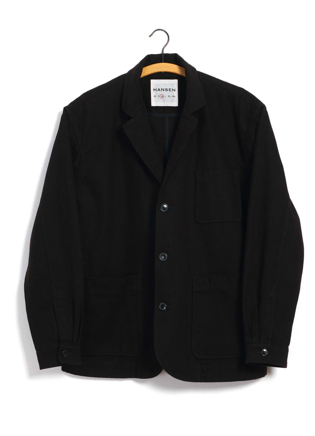 MALVIN 30-34-9 | Loose Cut Blazer | Dark Brown