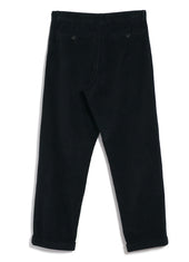 SUNE 30-35-2 | Classic Pleated Trousers | Dusty Black