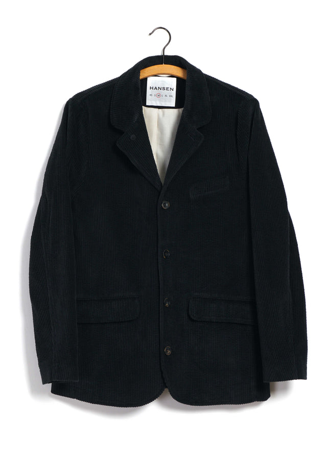 VINCENT 30-35-2 | Classic Four Button Blazer | Dusty Black