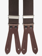 Brown Suspenders Solid