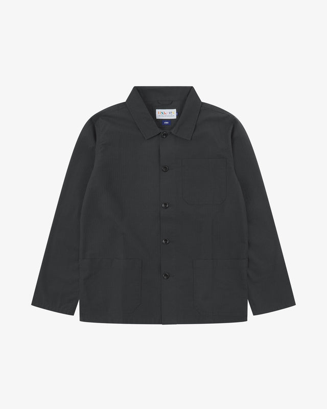 3001 Ripstop Overshirt - black