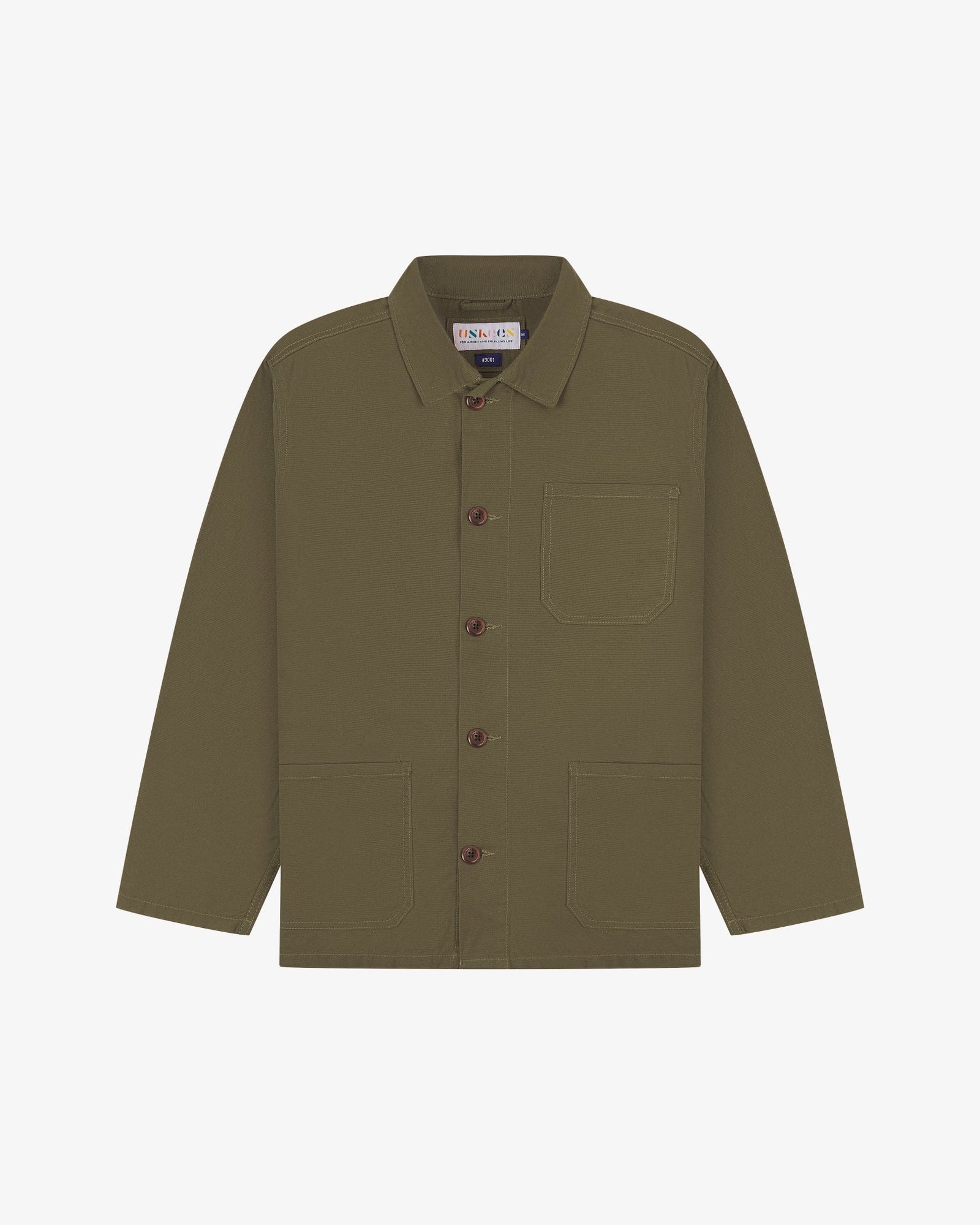 3001 Overshirt - dark taupe