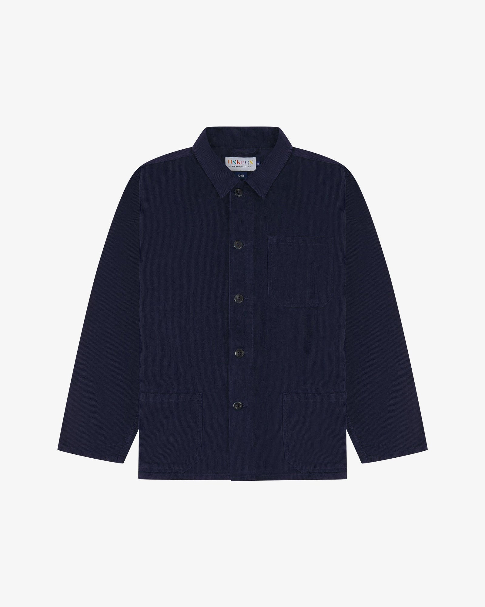 3001 Cord overshirt - deep indigo