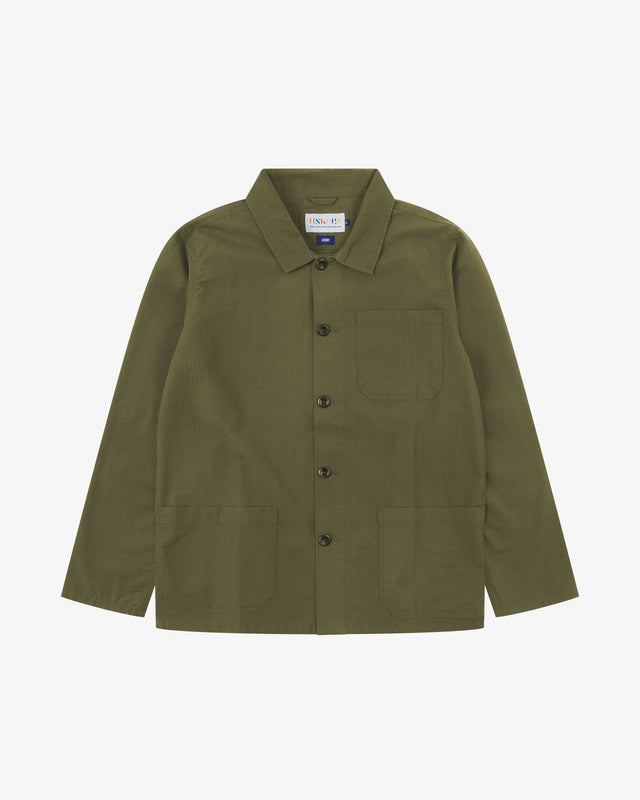 3001 Ripstop Overshirt - ivy green