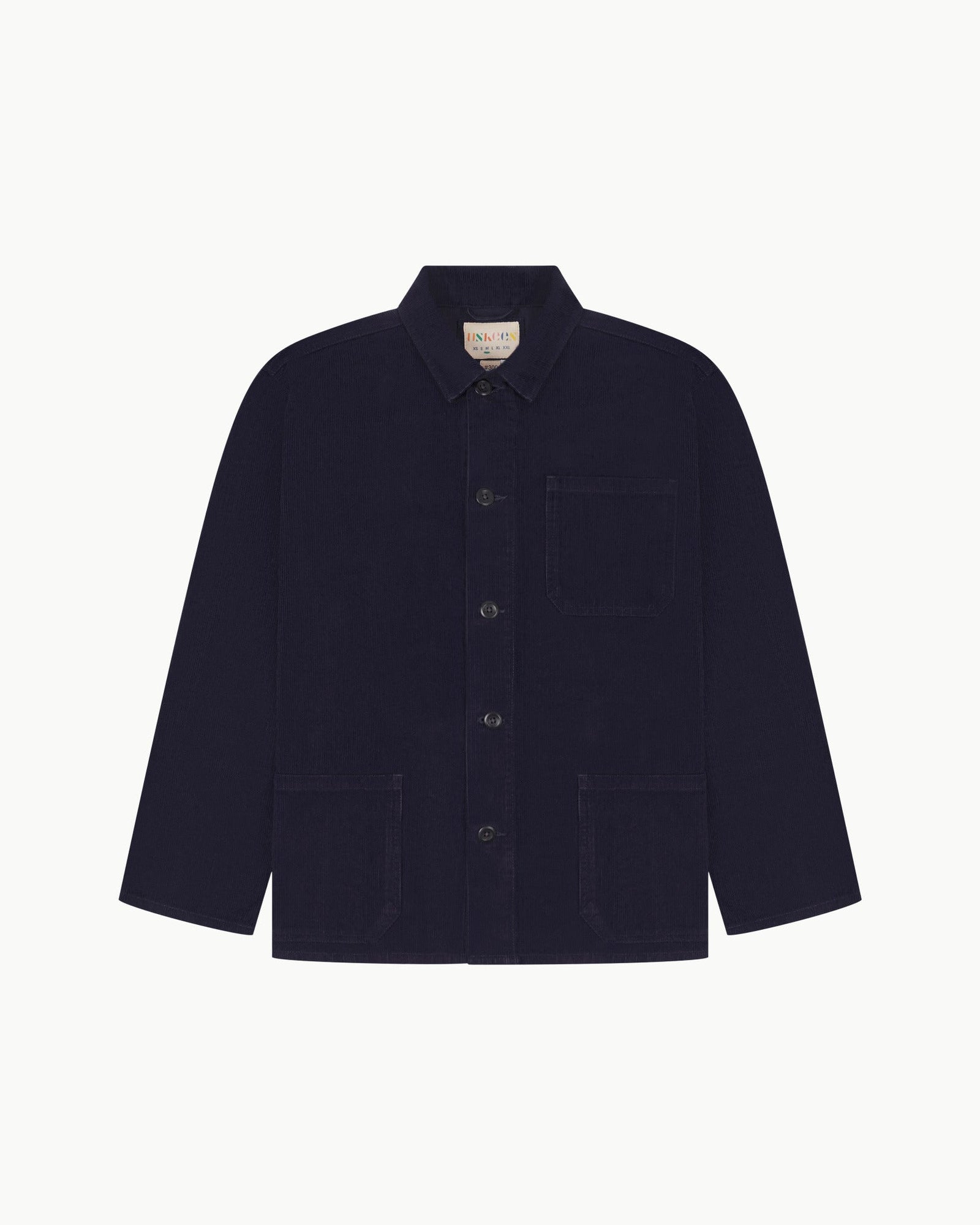 3001 Cord Overshirt Midnight Blue