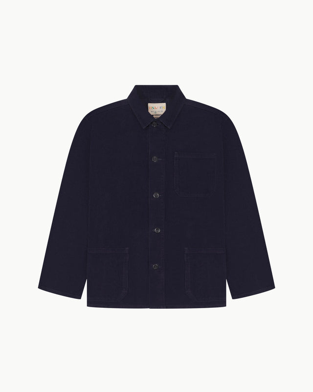3001 Cord overshirt - midnight blue