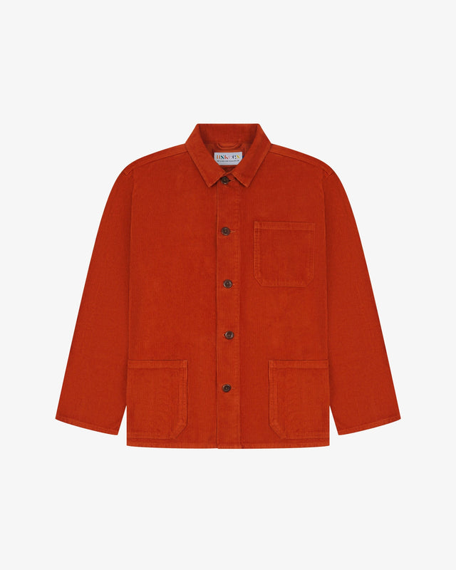 3001 Cord overshirt - rust