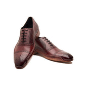 Zanobi Capatoe Oxford Bordeaux Patina Opanka Construction Contemporary Classics