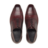 Zanobi Capatoe Oxford Bordeaux Patina Opanka Construction Contemporary Classics