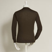 Lightweight Cashmere Crew Neck Sweater In