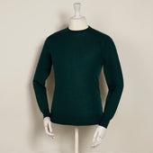 Lightweight Cashmere Crew Neck Sweater In