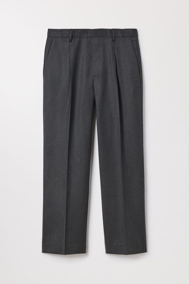 The Wool Trousers Melange Merino Wool Asket
