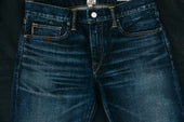 The Scissors Slim tapered - Jett 14oz Selvedge