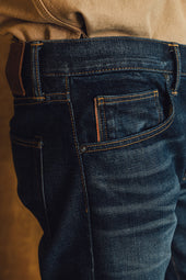 The Scissors Slim tapered - Jett 14oz Selvedge