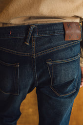 The Scissors Slim tapered - Jett 14oz Selvedge