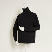 Cashmere Roll Neck Sweater In