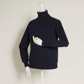 Cashmere Roll Neck Sweater In