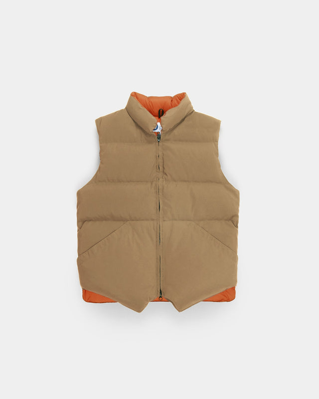 North by Northwest Vest - Tan & Rust
