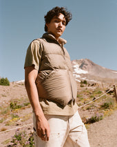 North By Northwest Vest Streakfree Nylon Wood