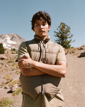 North By Northwest Vest Streakfree Nylon Wood