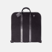 Garment Bag in Black Canvas