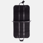 Garment Bag in Black Canvas