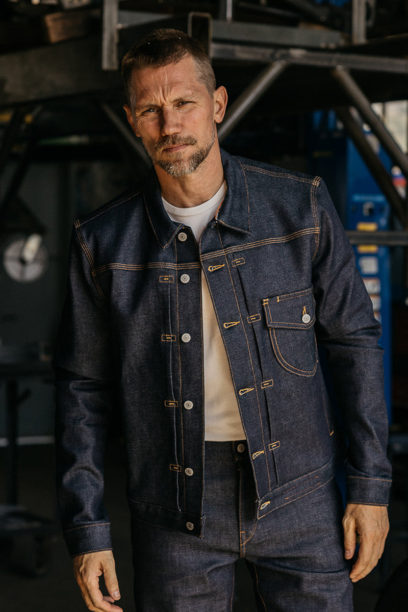 The Blade - Indigo Raw 14oz Selvedge - XXL