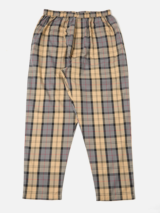 Sand Tartan Check Pyjama Pant