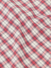 Red Cotton Check Pyjama Pant
